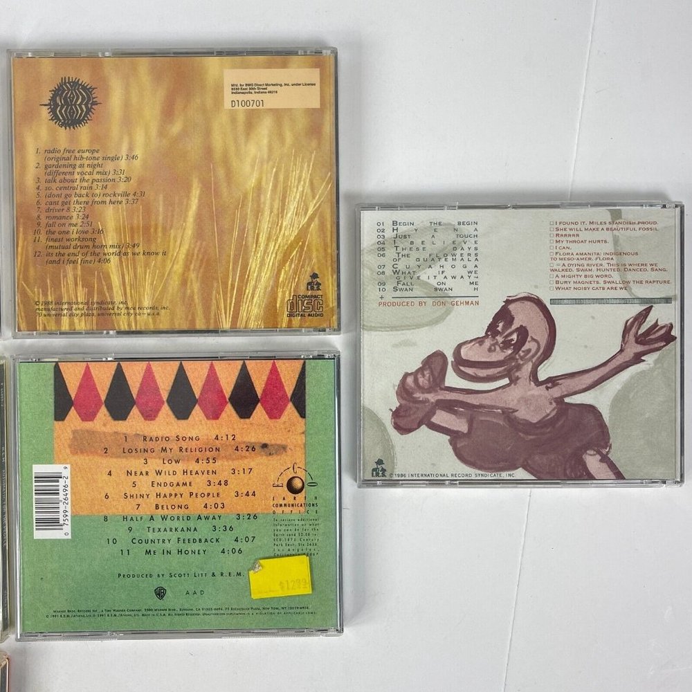 R.E.M. 10 CD Lot Green Monster Eponymous Hi-Fi Automatic Time Pageant 1986-2008 - Picture 7 of 12